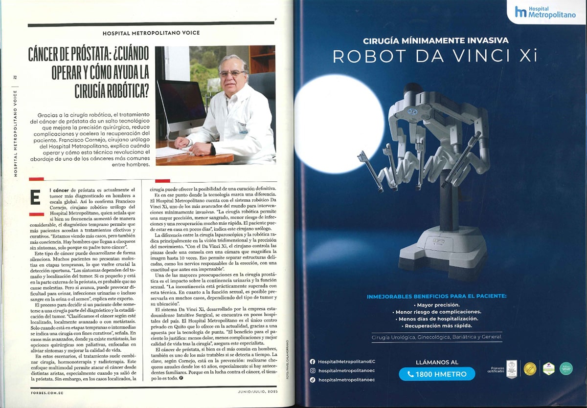 Cirugia Robotica Quito Dr Francisco Cornejo