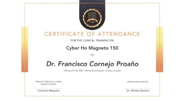 Certificado Dr. Juan Francisco Cornejo (1) Certificado Dr. Juan Francisco Cornejo (1)